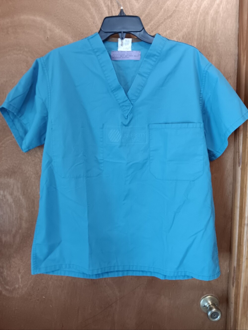 Angelica Uniform Teal V-Neck Medical Scrub Top Set